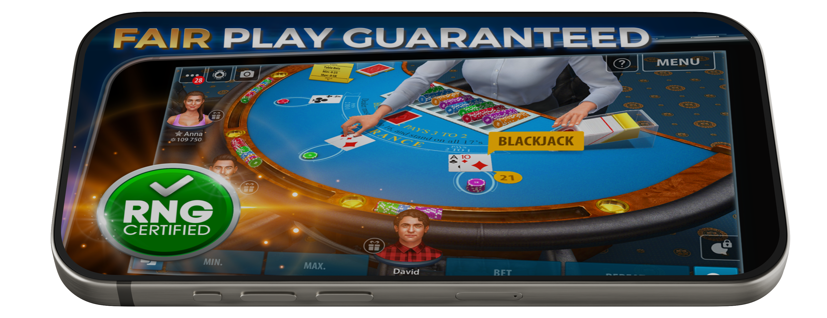 Experience the Thrill of Blackjack 21